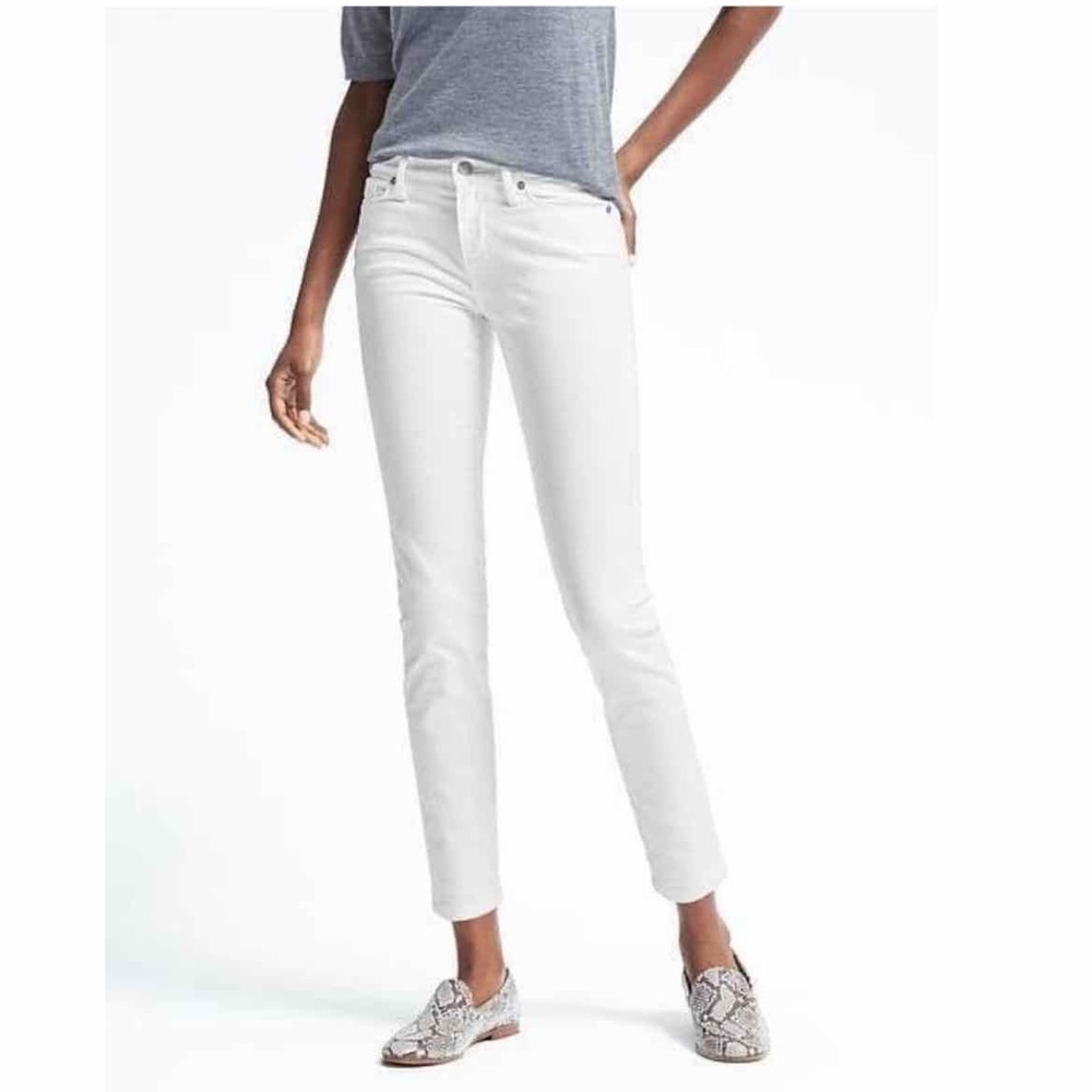 NWT Banana Republic Stay White Skinny Jeans